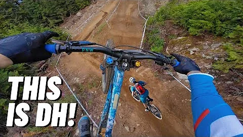 Taking On The Craziest Downhill Race Track EVER! (Canadian Open DH)