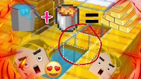 Infinite Goldbar?!😳 - SkyBlock (Blockmango) - Blockymods