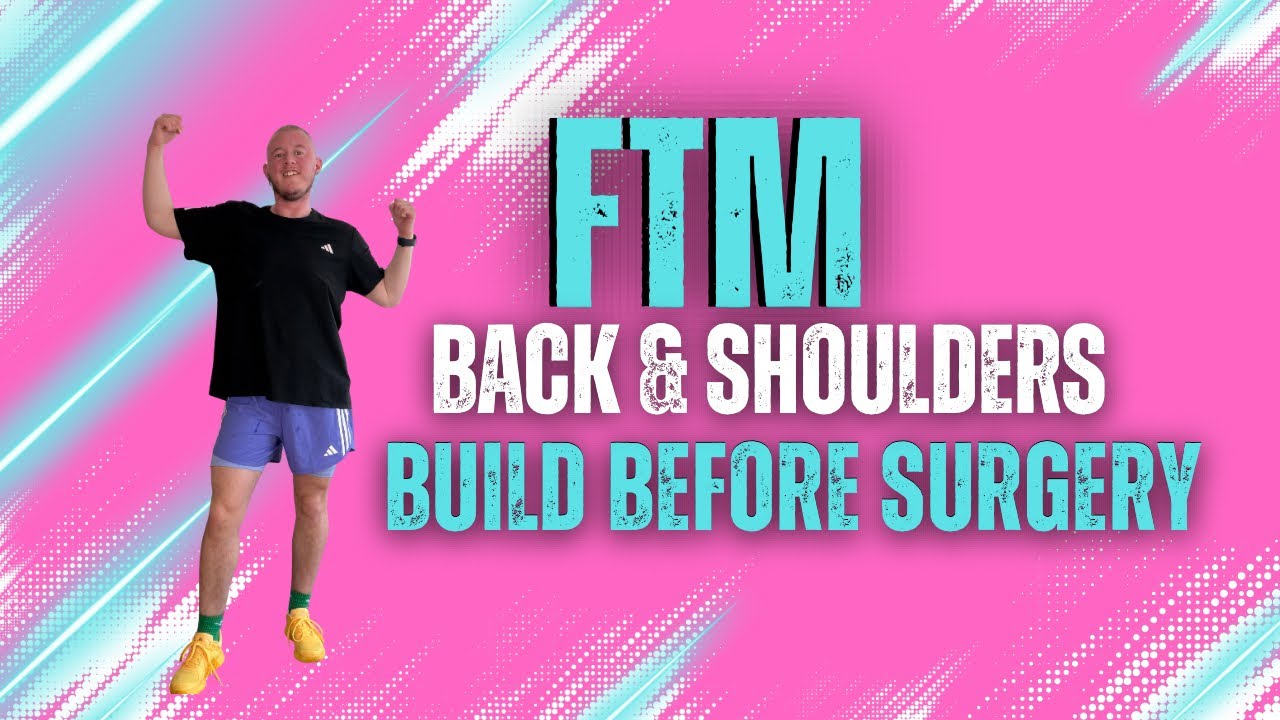 Back & Shoulder Workout at Home | Pre-Op Top Surgery Training for Trans Men & Non-Binary People
