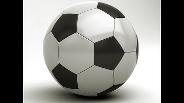 Soccerball 3D Modeling Tutorial - 3ds Max - Realistic