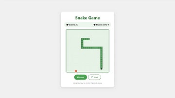 🎮 Build a Snake Game with HTML, CSS & JavaScript | Step-by-Step Full Tutorial