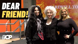 Celebrity | Cher pays homage to 'dear friend' Cyndi Lauper at ‘hand & Footprint’ event
