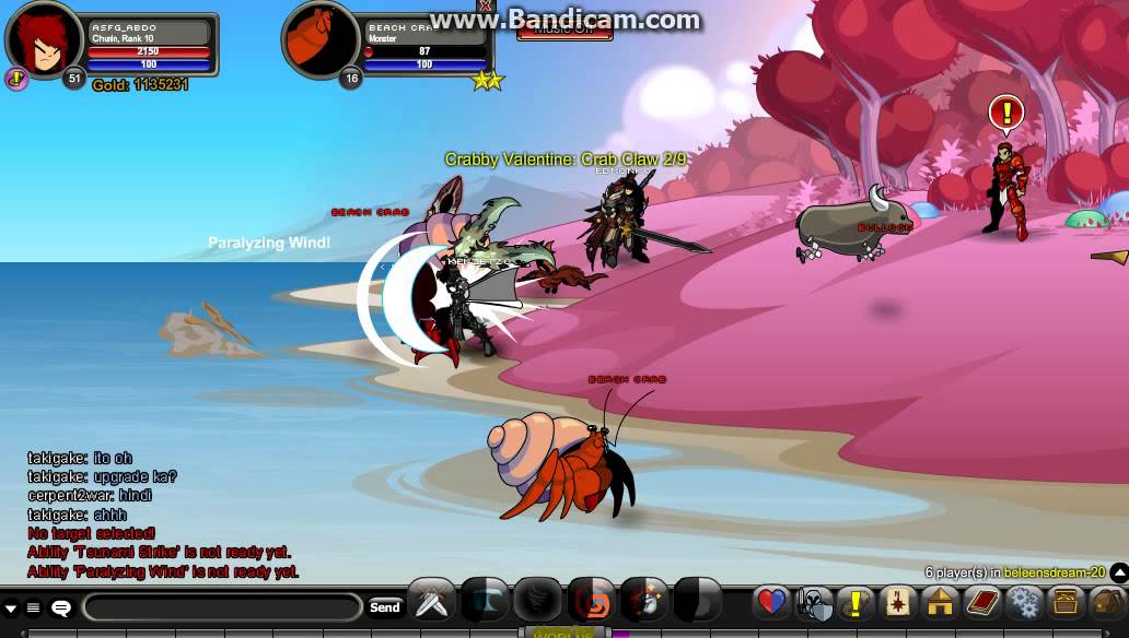 Crabby Valentine Quest Aqw =/join beleensdream Sir Racha's Quests