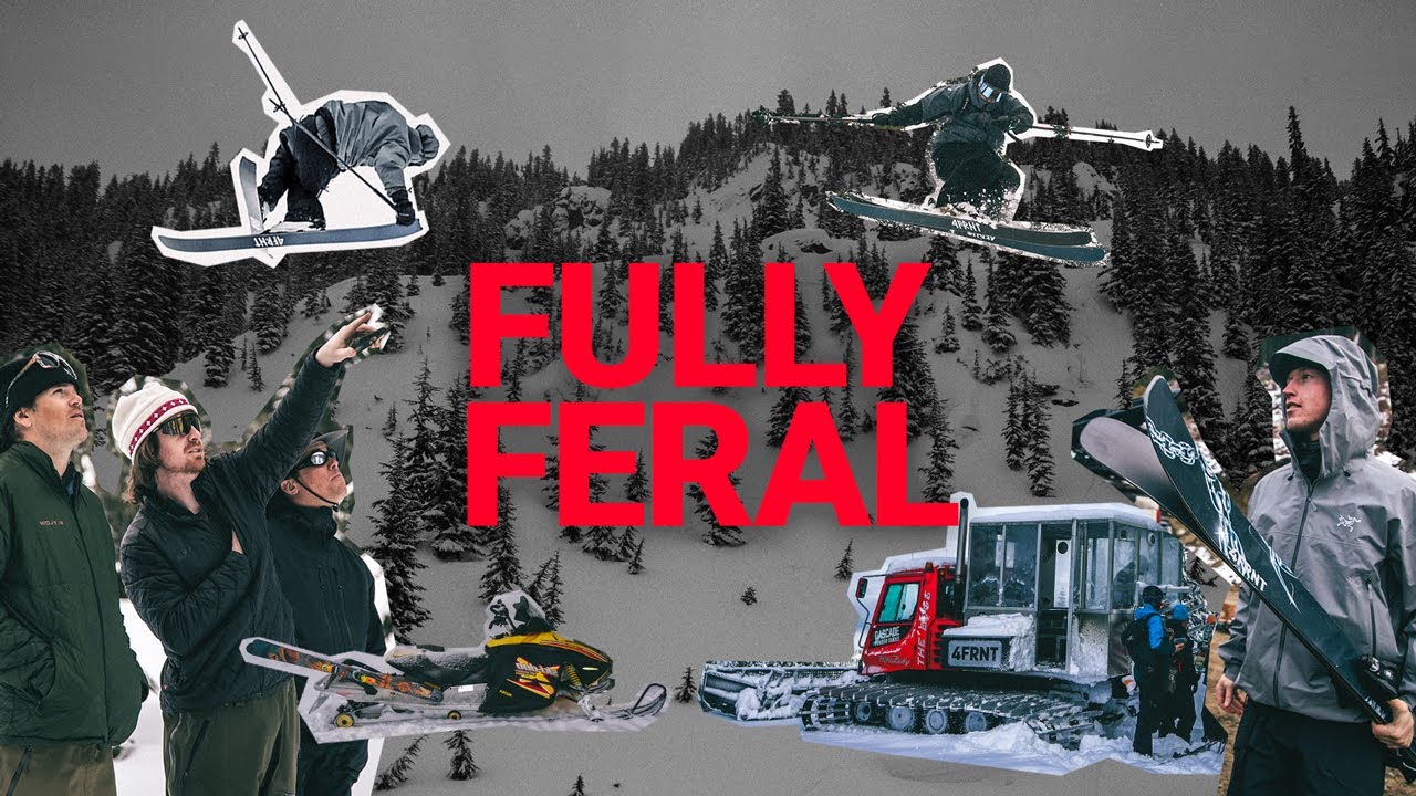 FULLY FERAL: The 4FRNT Team goes wild at Cascade Powder Guides