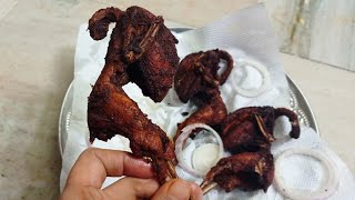 Hyderabadi Shadi yo wali special dish Bater (Quail)Fry aap k liye bohot hi mazedaar our simple 