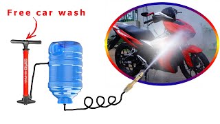 how to make car wash machine free