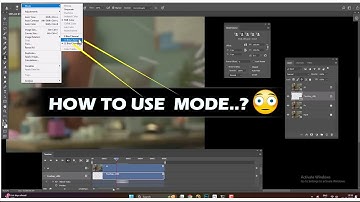 How to Use Mode in Photoshop for VFX Paint | Step-by-Step Tutorial