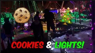 VLOGMAS DAY 17 | COOKIE BAKING + HOLIDAY LIGHTS!