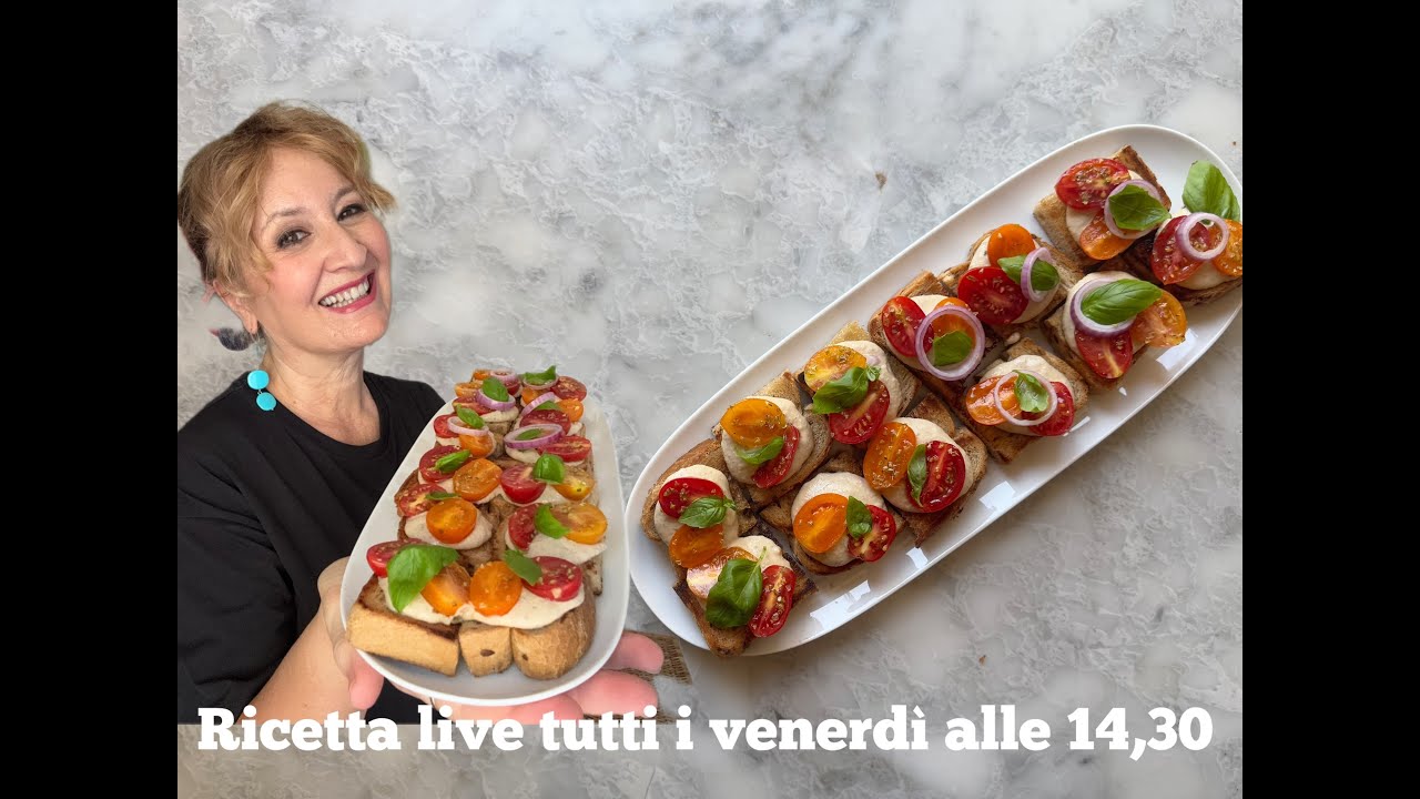 Ospiti all'improvviso? Prepara questi crostini al tonno e pomodorini senza cottura