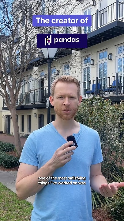 Creator of Python library Pandas says his most rewarding part of ...