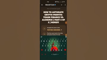 How to Automate Crypto Profits: Yearn Finance vs. Alchemix | Part 4 of 5 | MemeFi