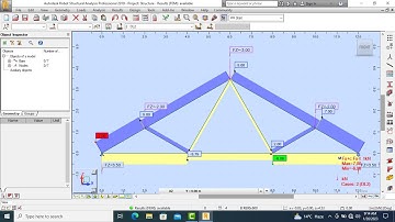 Truss Analysis in Robot Structural Analysis | Truss Analysis