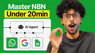 whatsapp automation for beginner in n8n #business #startup #aiautomation
