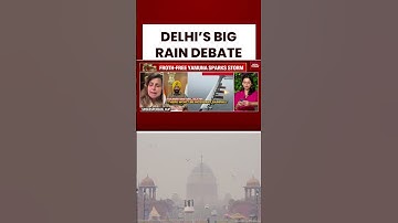 Delhi’s Big Rain Debate: Can Artificial Showers Clean the Air?#delhiairpollution