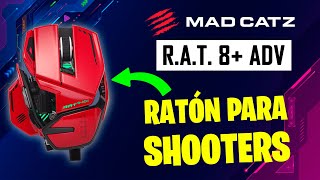 📦 Unboxing + Review MAD CATZ RAT 8+ ADV 💥 El RATÓN Gaming Hyper Personalizable screenshot 3