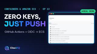 ECS CI/CD With GitHub Actions + OIDC: Deploy With No AWS Keys
