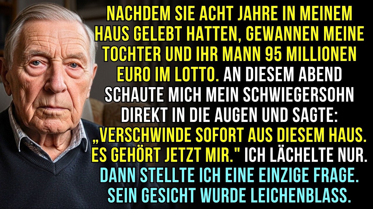 Meine Tochter gewann 95 Mio € im Lotto — dann warf mich ihr Mann aus meinem eigenen Haus