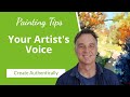 Why your artists voice and style are different it matters