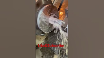 2in drill doing its job quietly 🤣😂 #machine #charliekirk #cnclathe #cnc #manufacturing