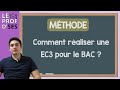 Bac mthode  comment rpondre  une ec3 