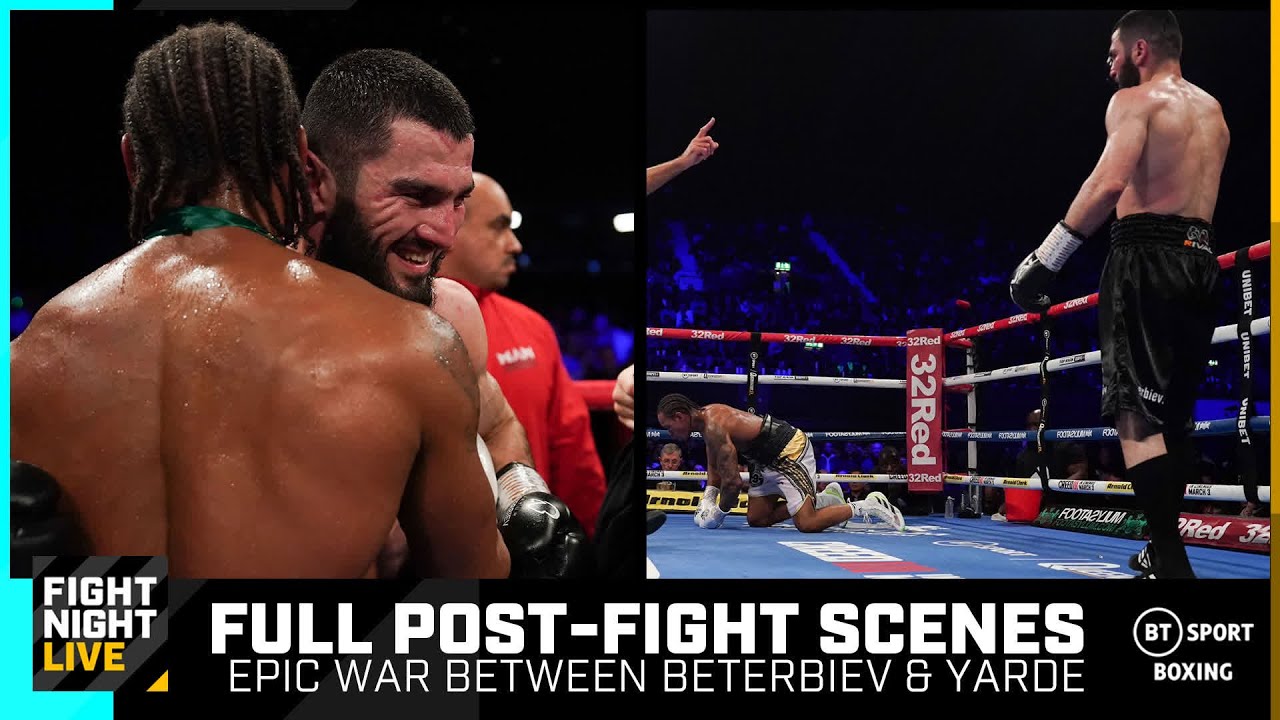 FULL POST-FIGHT SCENES! Epic War Between Artur Beterbiev and Anthony Yarde 👏