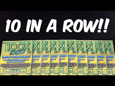 100X The Cash! | $100 in Florida Lottery Scratch Off Tickets!!