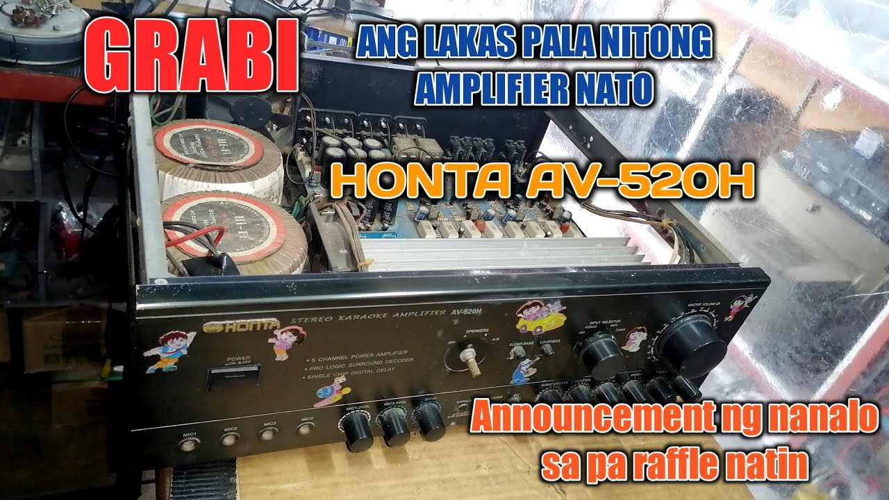 Grabi LUPIT at ang GANDA ng amplifier nito | Giveaway multimeter winner