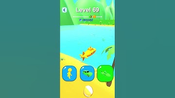 Shape-Shifting 🚙 🚁🛵 Race | Gameplay Level - 69 | Hyper Casual Mobile📱 App | Android,iOS - NEW UPDATE