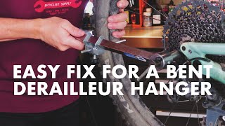 Straighten A Rear Derailleur Hanger | Workstand Wednesday