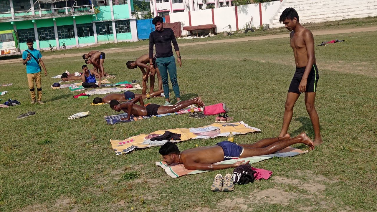 Group D,Bihar Police, Excise police, Army सुलो रनिंग 45m Exercise 