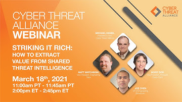 Striking It Rich: How To Extract Value From Shared Threat Intelligence