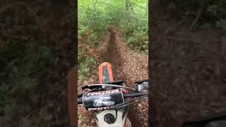 when you hit a rock a delete the rear brake!