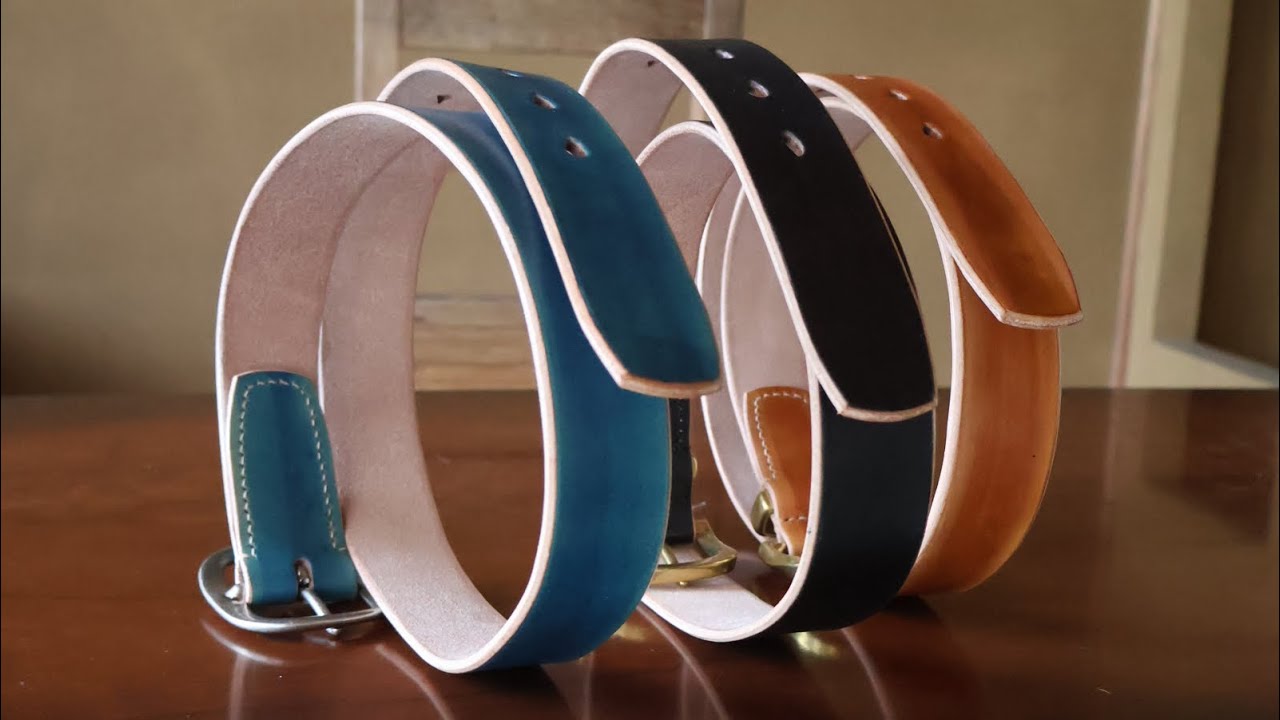 Hand Painted Belts - YouTube