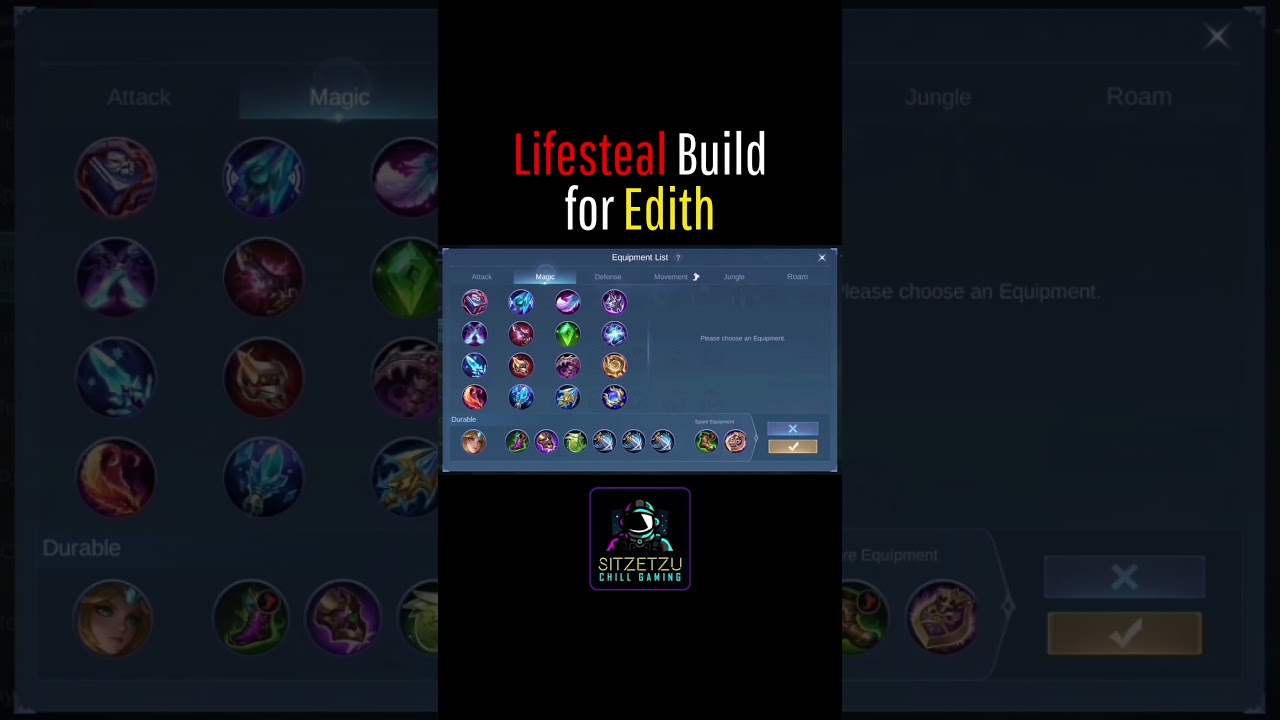 Lifesteal Build for Edith