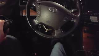 2007 Infiniti m35x remote start issues