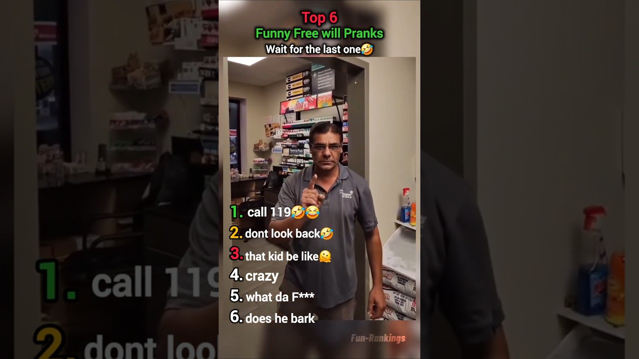 Funny Free will Pranks