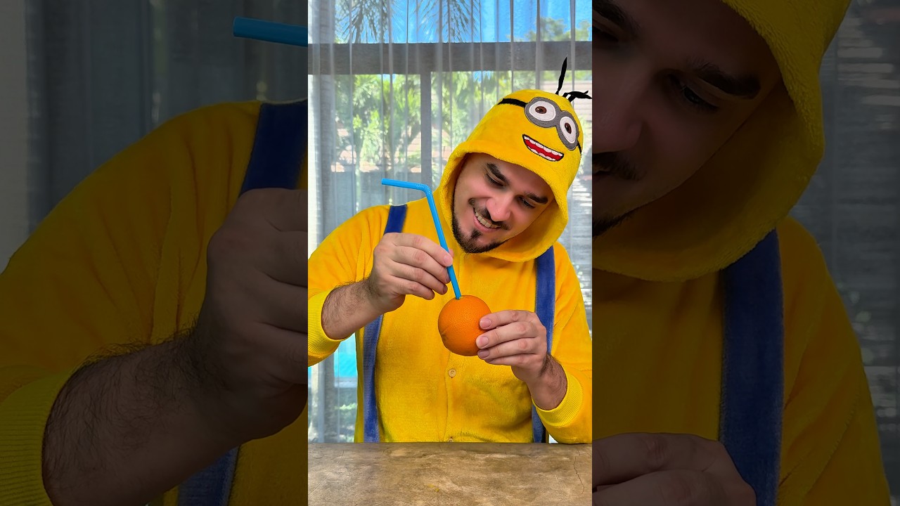 Лайфхак: Как правильно почистить апельсин 😳🍊😱 