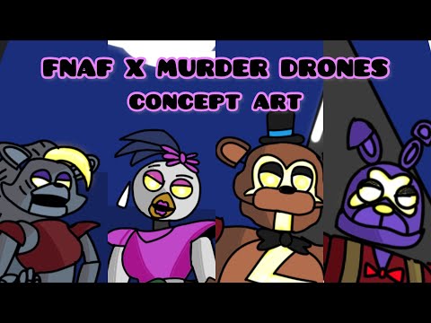 Murder Drones Concept Art