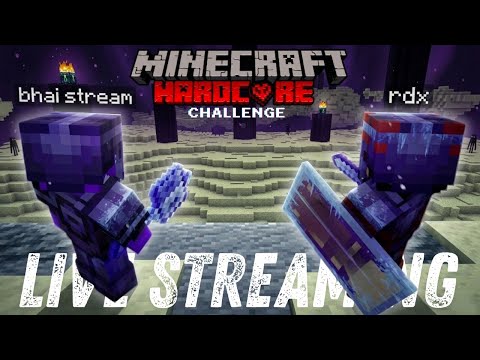 🔴 Minecraft Hardcore Challenge With My Friend! 😱 (Hardcore Challenge) Kya ye Hosakta hai?