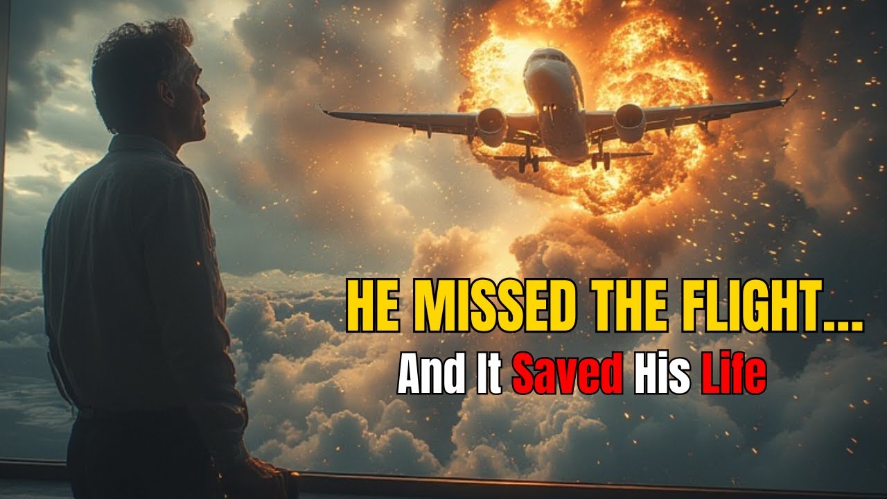 He Missed His Flight… Then Watched It Explode in Flames ️🔥 - YouTube