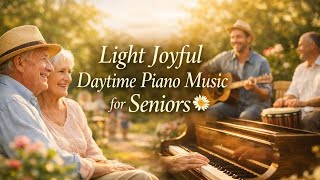 Gentle Joyful Piano with Soft Rhythm for Seniors 🌼 Daytime Relaxation | Positive Waves screenshot 3