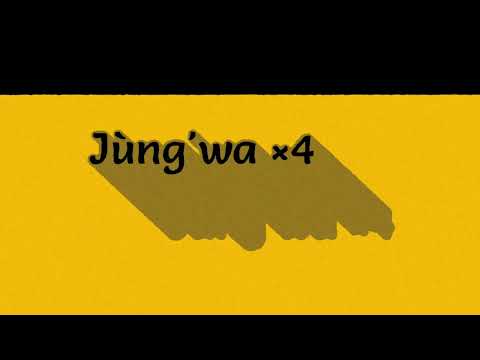 THE OFFICIAL  LYRICS VIDEO OF JÙNG'WA BY DAMANMZIKI. #JÙNG'WATIMES#KIKUYUNATION