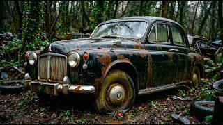 ASMR Restoration of 1954 Rover P4: Bringing a British Motoring Legend Back to Life!