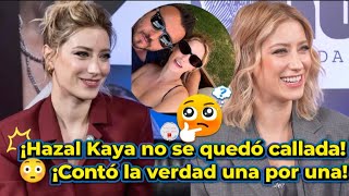 ¡Hazal Kaya no se quedó callada!¡Contó la verdad una por una!#hazal #hazalkaya #feriha #cagatay 
