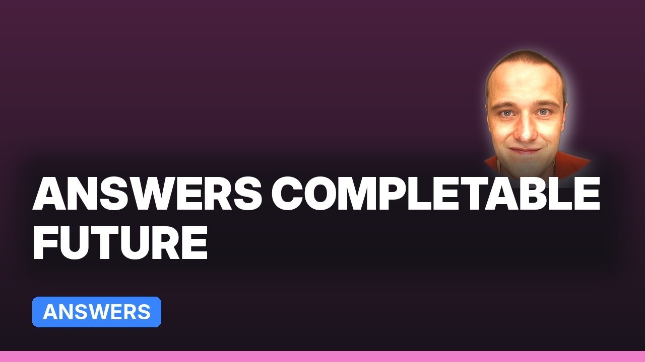 How do you transform a CompletableFuture of one type to another? - YouTube