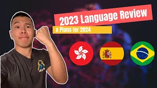2023 Language Learning Goals Review (+ Sneak Peek into 2024)