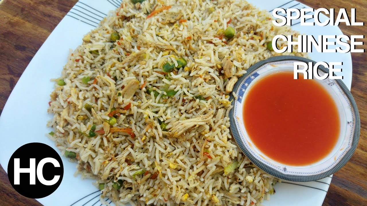 CHINESE RICE RECIPE | VERY TASTY | Halal Chef - YouTube