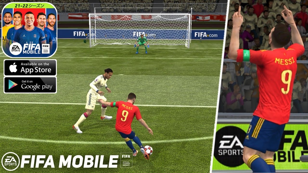 FIFA Mobile 22 Japan By Nexon - Android Gameplay Part 57 - Messi Hat Trick