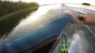 Summer Water Skiing Season Closing Aluksne Lake 2016 Gopro Hero 4 Black
