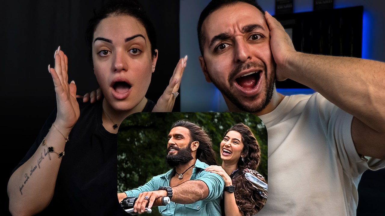 Australian Couple React To DHURANDHAR Song (Naal Nachna)